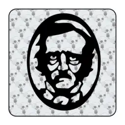 Sticker Edgar Allan Poe 2