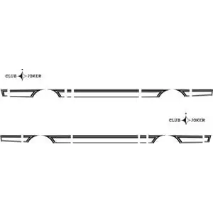 KIT VINILO T3 Westfalia JOKER. Réplica del vinilo original.