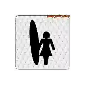 Decorative vinyl Surfer sticker