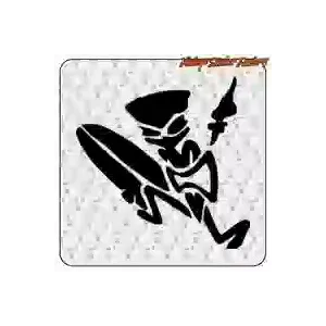 SURF HAWAI die-cut vinyl sticker