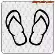 Pegatina Chanclas de surf y SUP