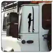 Pegatina SURF GIRL. Comprar pegatinas.