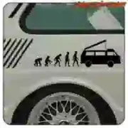 Autocollant Évolution T3 Westfalia | Vintage Sticker Factory