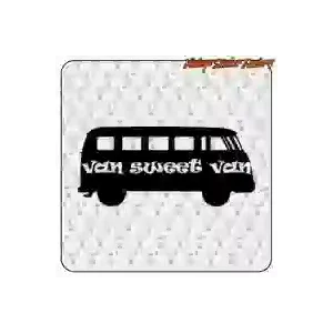 Autocollant Van Sweet Van pour camper