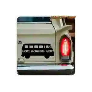 Autocollant Van Sweet Van pour camper