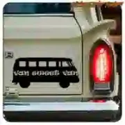 Autocollant Van Sweet Van pour camper