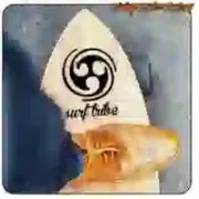 Die-cut vinyl Surf Tribe sticker