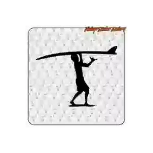 Surf “HANG ON” board sticker