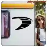 Pegatina de kitesurf Kite | Vintage Sticker Factory