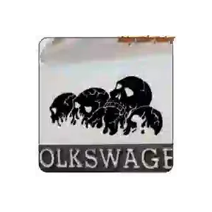 Skulls sticker for motorbikes and helmets