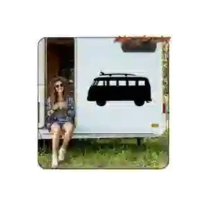 T1 Surfer camper vinyl sticker