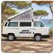Pegatina MOTEL WESTFALIA para camper