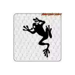 Frosch-Aufkleber aus Vinyl | Vintage Sticker Factory