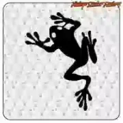 Frog vinyl sticker | Vintage Sticker Factory