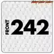FRONT-242 STICKER. BUY VINYL STICKERS.