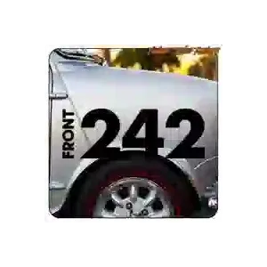 FRONT-242 AUFKLEBER. KAUFEN SIE VINYLAUFKLEBER.