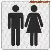 WC S Sticker in Various Sizes and Orientations