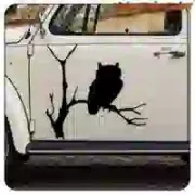 AUTOCOLLANT HIBOU. ACHETEZ DES AUTOCOLLANTS EN VINYLE.