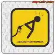 Autocollant voiture Assume the Position