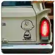 AUTOCOLLANT CHARLIE BROWN. ACHETEZ DES AUTOCOLLANTS EN VINYLE.