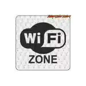 WIFI ZONE Aufkleber | Vintage Sticker Factory