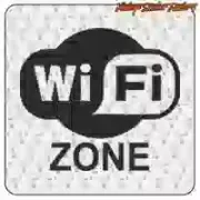 WIFI ZONE Aufkleber | Vintage Sticker Factory