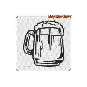 Beer sticker for personalising objects
