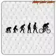 Pegatina evolución bicicleta | Vinilo evolución bici