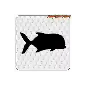 Marine-inspired tropical fish sticker