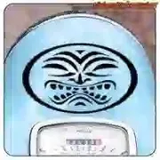 Tribal sun vinyl sticker | Surf