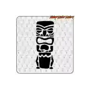 TIKI Surf-Aufkleber | Vintage Sticker Factory
