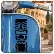 TIKI Surf-Aufkleber | Vintage Sticker Factory