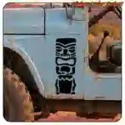 Autocollant TIKI surf | Vintage Sticker Factory