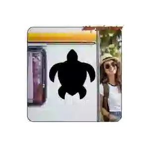 AUTOCOLLANT TORTUE TRIBALE -4. ACHETEZ DES AUTOCOLLANTS EN VINYLE.