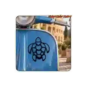 Sticker tortue tribale | Vinyle surf