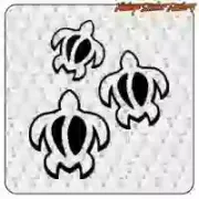 Tribal-Schildkröten-Aufkleber | Vintage Sticker Factory