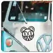 RADIOHEAD STICKER. BUY VINYL STICKERS.