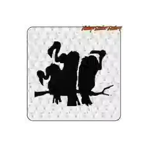 Vulture sticker for motorcycle and helmet