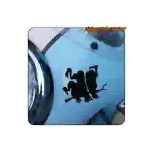 Geier-Aufkleber für Motorrad und Helm