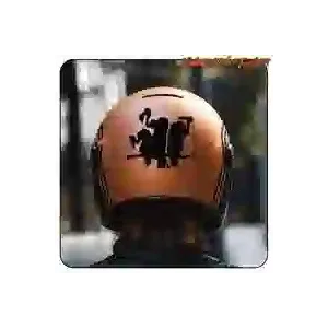 Sticker vautours pour moto et casque