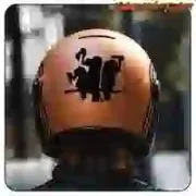 Pegatina de buitres para moto y casco