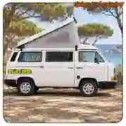 Autocollant vinyle SURF BUS pour camping-car