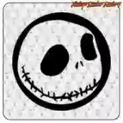 Jack Skeleton Aufkleber Nightmare Before Christmas