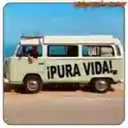 PURA VIDA STICKER. BUY VINYL STICKERS.