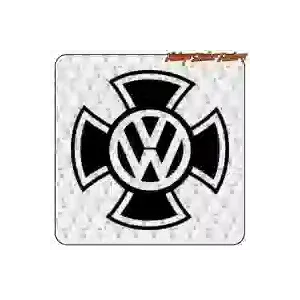Pegatina VW Cruz de Malta | Vintage Sticker Factory