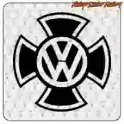 Pegatina VW Cruz de Malta | Vintage Sticker Factory
