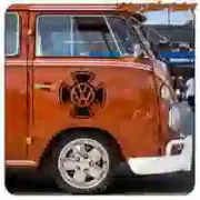 VW Maltese Cross Sticker | Vintage Sticker Factory