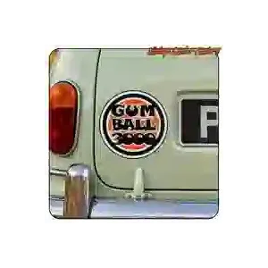 GUM BALL racing sticker for cars