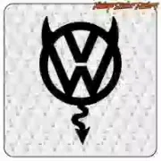 AUTOCOLLANT VW DEVIL. ACHETEZ DES AUTOCOLLANTS EN VINYLE.