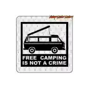 Autocollant FREECAMPING T3 Westfalia
